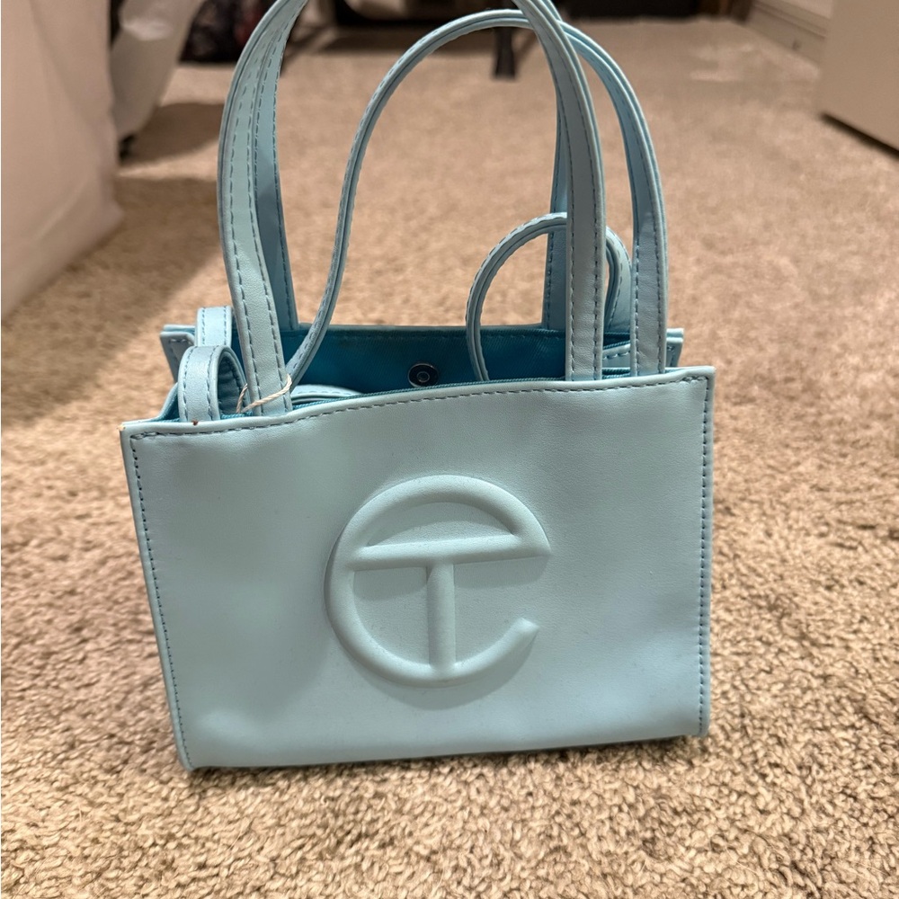 Light Blue Telfar Women's Bag